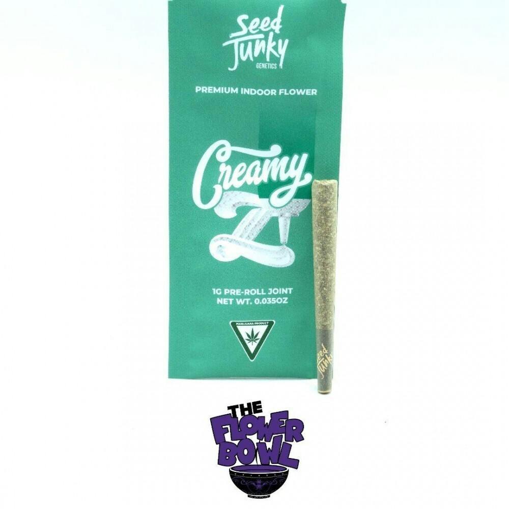 AU Seed Junky 1g Preroll - Creamy Z