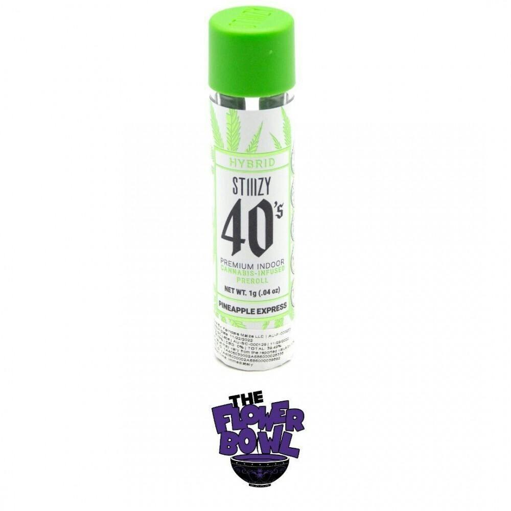 AU Stiiizy 40‘s 1g Infused - Pineapple Express