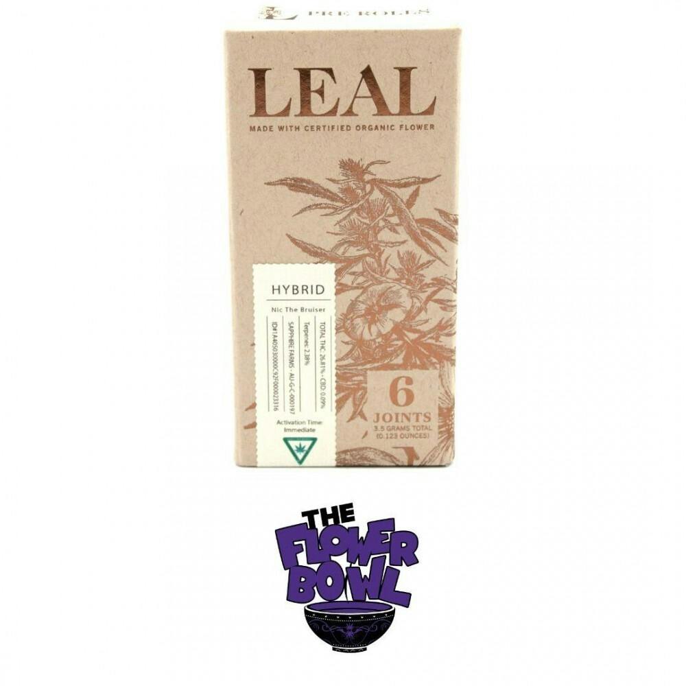 AU Leal Certified Kind 3.5g pack (6) - Nic The Bruiser