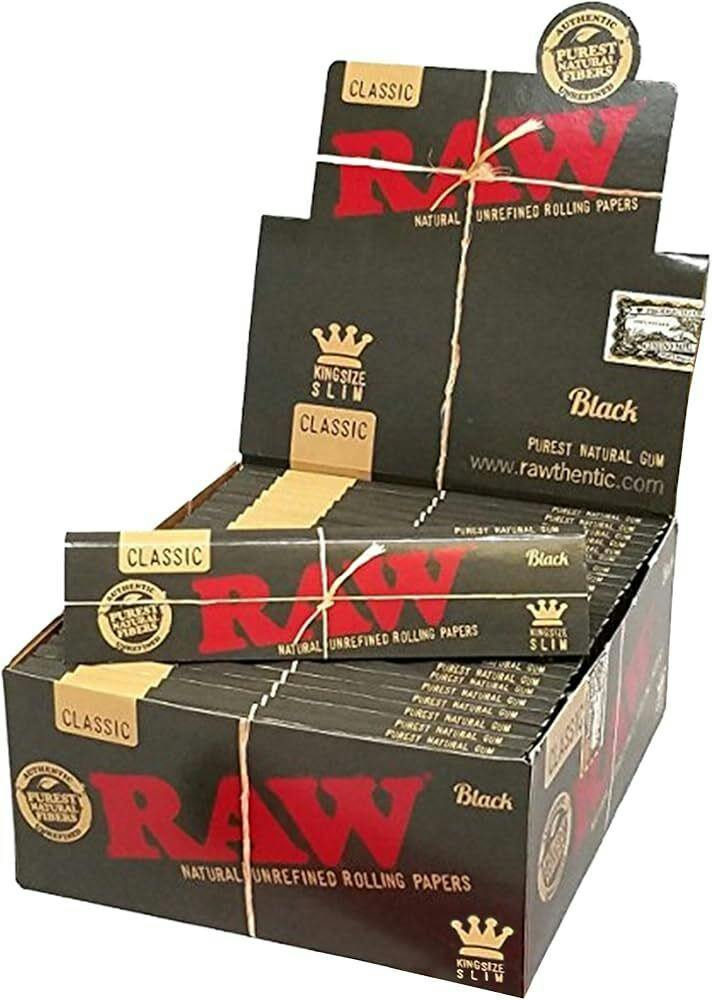 Raw Black Slim King Size