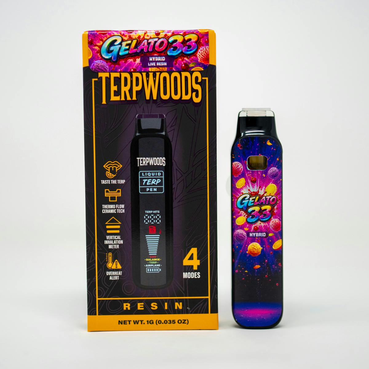 Terpwoods - Gelato 33 - 1g Resin AIO