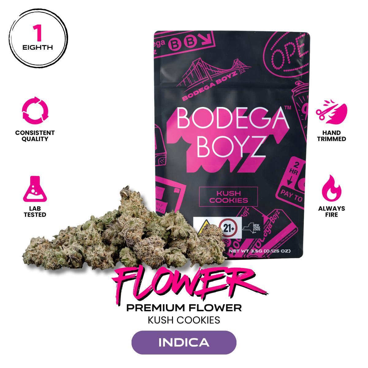 Bodega Boyz - Kush Cookies - 3.5g