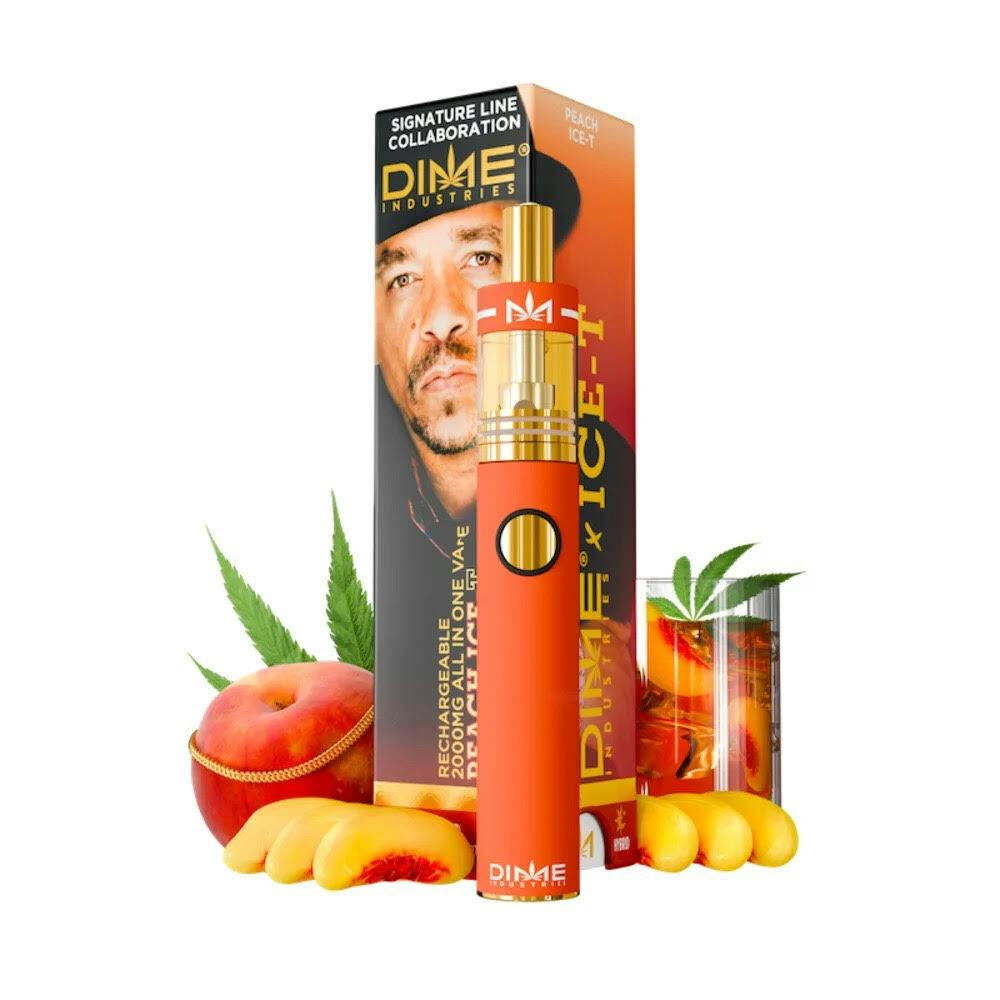 DIME Peach Ice T .9g Disposable