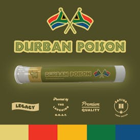 Durban Poison - 1G Goat House Preroll