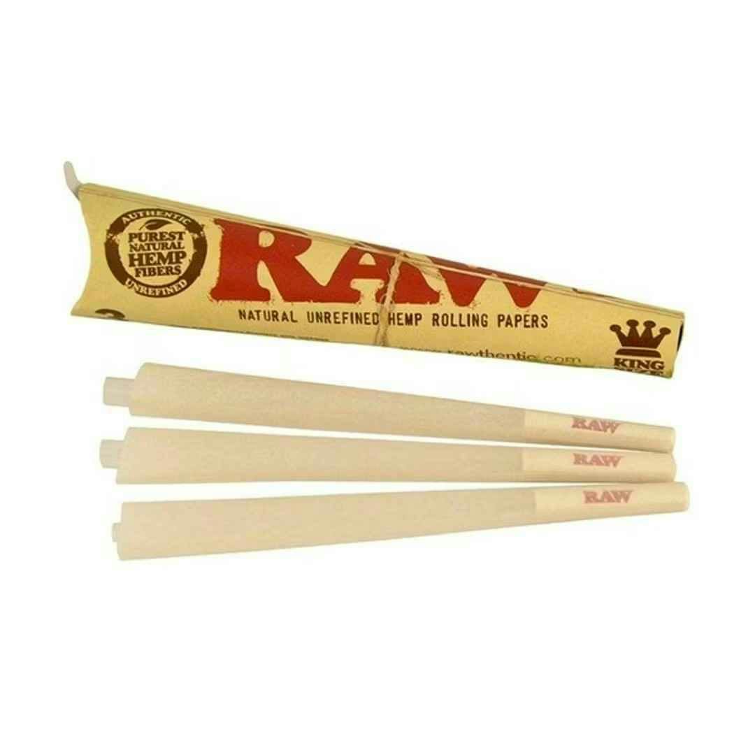 RAW KING SIZE CONES 3-PACK