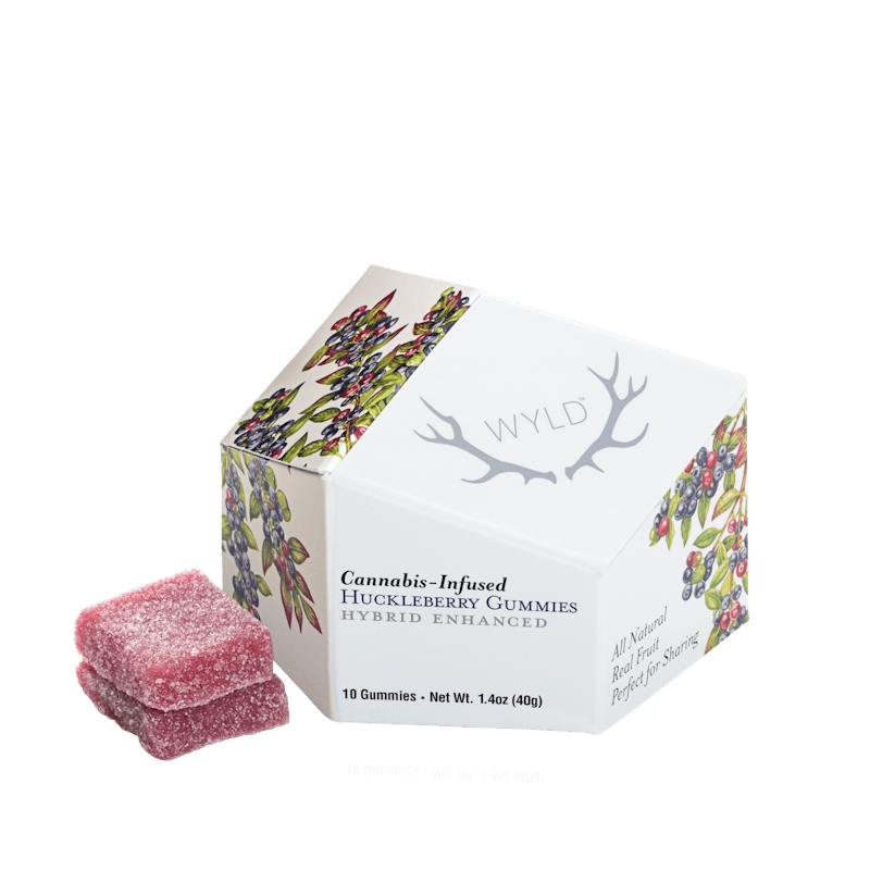 Huckleberry - 100MG WYLD Gummies