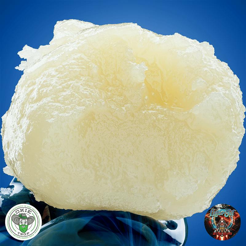Jet Fuel Gelato - 1G Okie Live Hash Rosin Badder