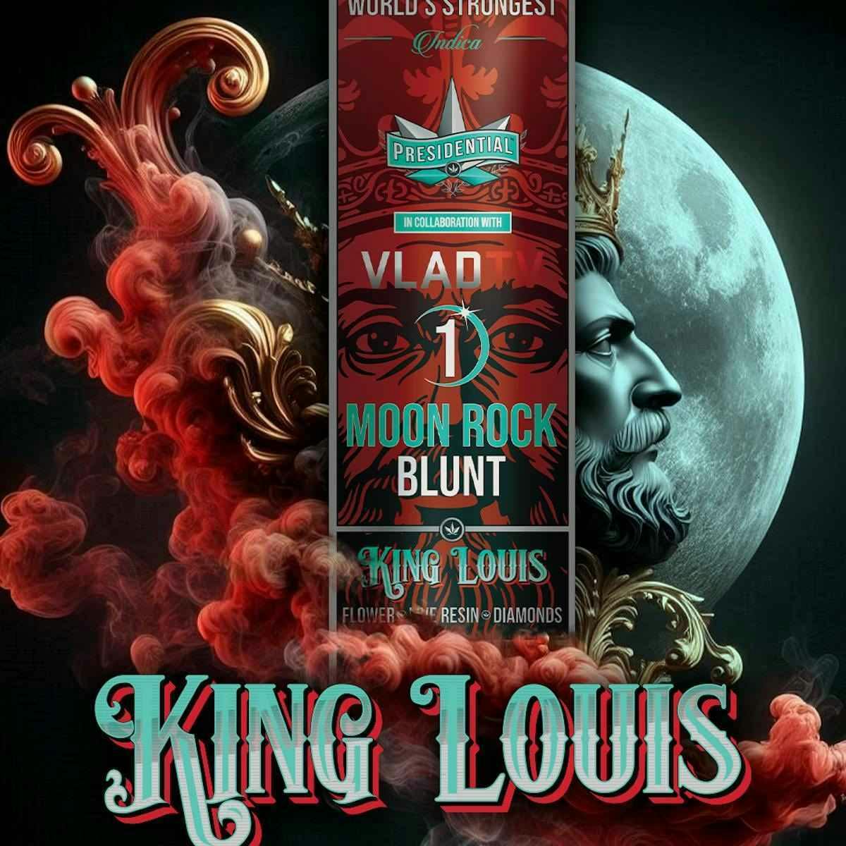 King Louis Presidential Moon Rock Blunt