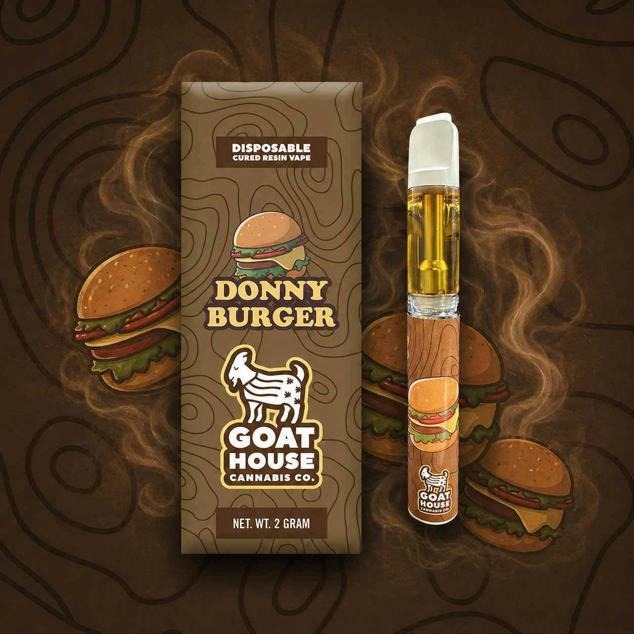 Donny Burger #2 - 2G Goat Disposable