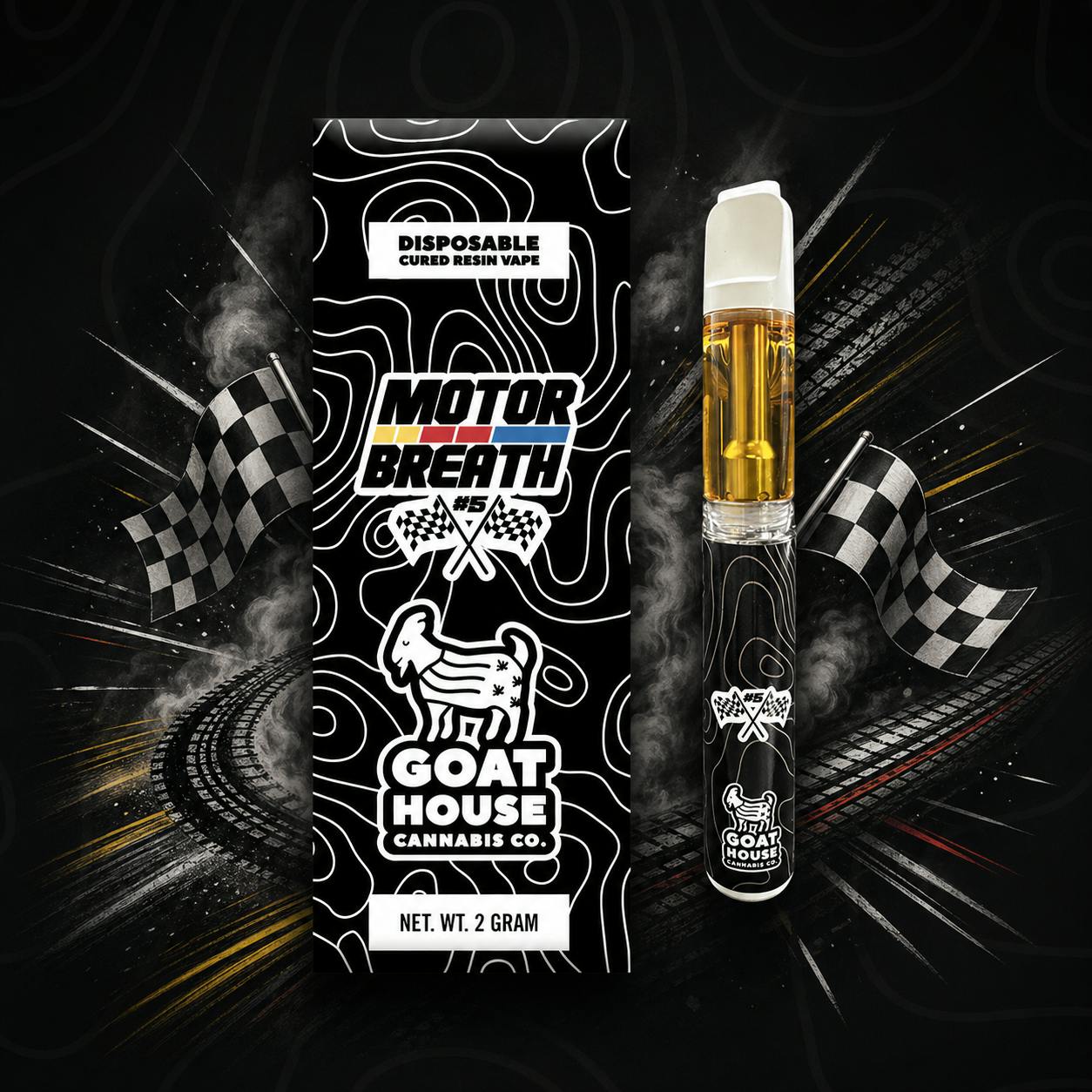 Motorbreath #15 - 2G Goat Disposable