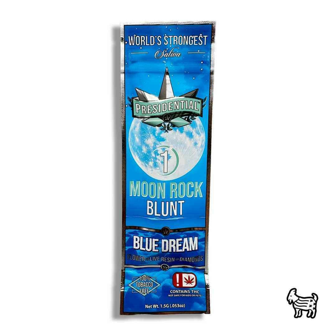 Blue Dream - 1.5G Presidential Moon Rock Infused Blunt