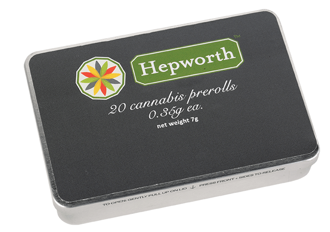Hepworth Prerolls - Kush Mintz x G41 (20pk)