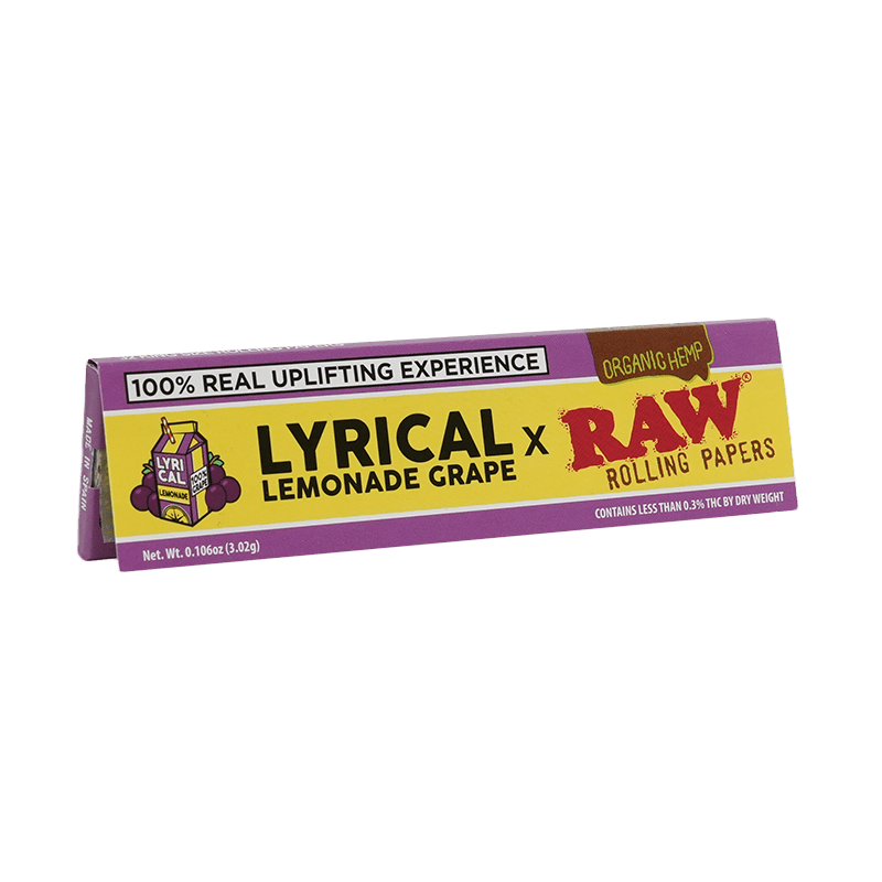 Raw x Lyrical Lemonade Grape Kingsize Wide