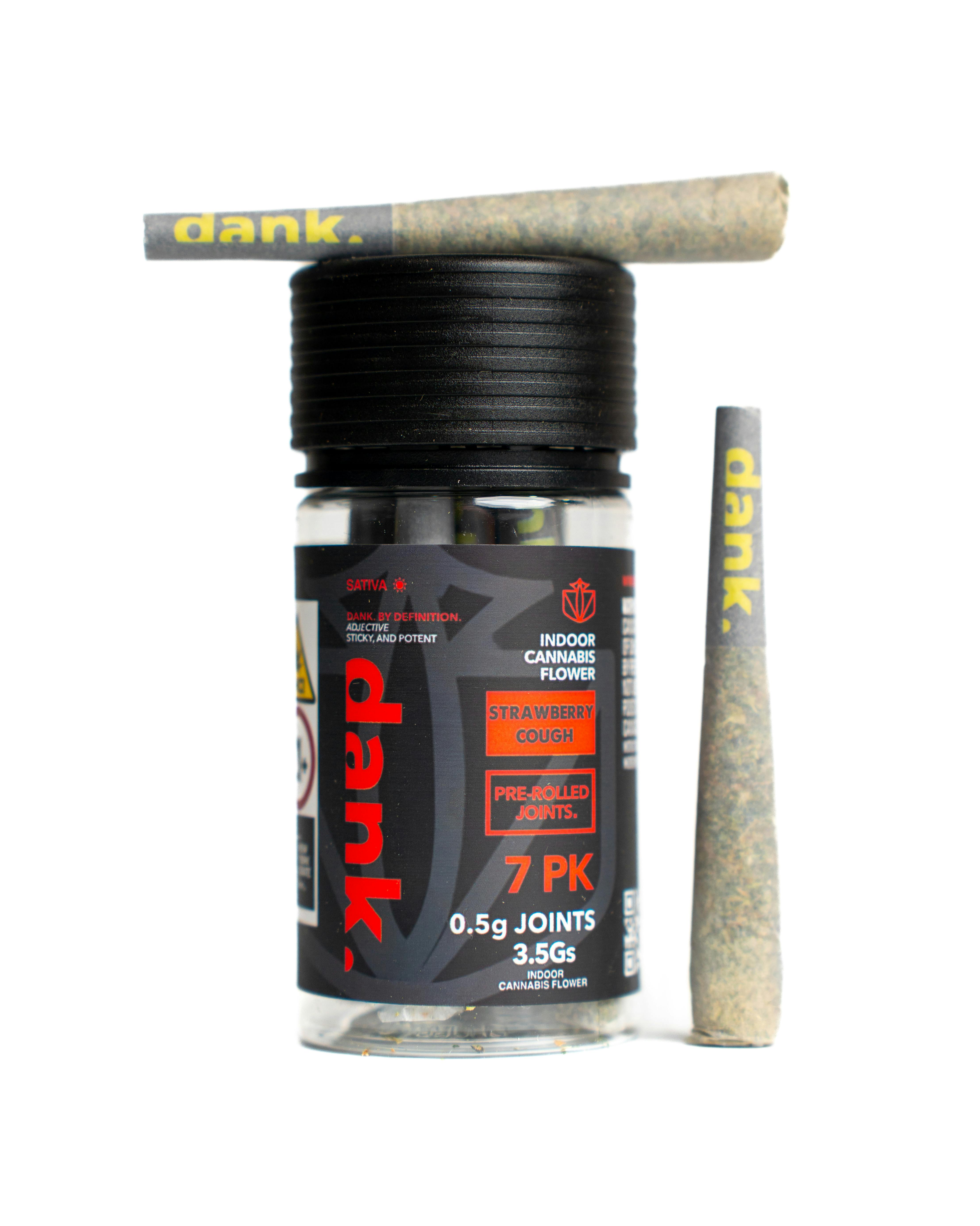Dank By Definition Pre Roll - Strawberry Cough - 7pk (3.5g)