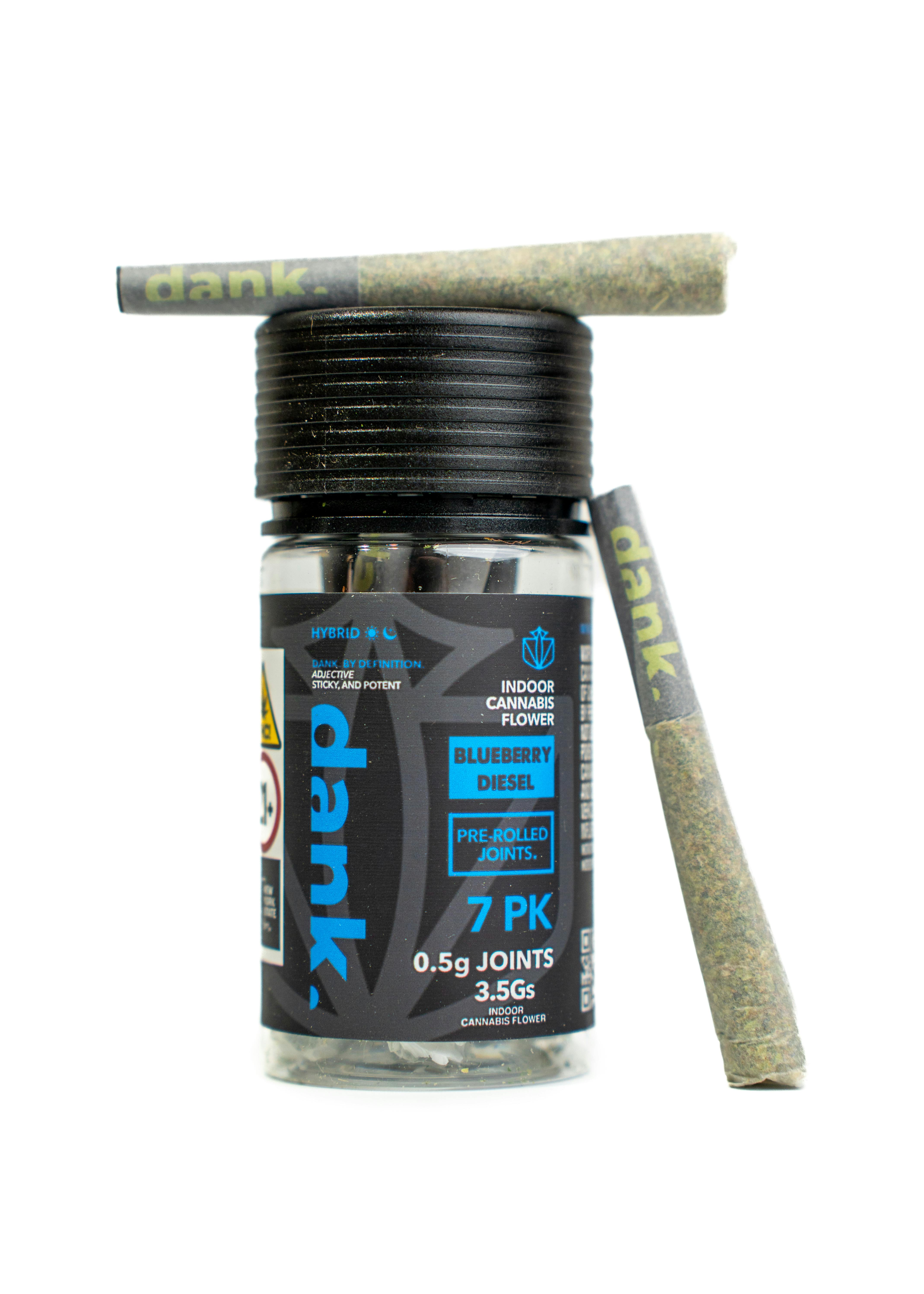 Dank By Definition Pre Roll - Blueberry Diesel - 7pk (3.5g)
