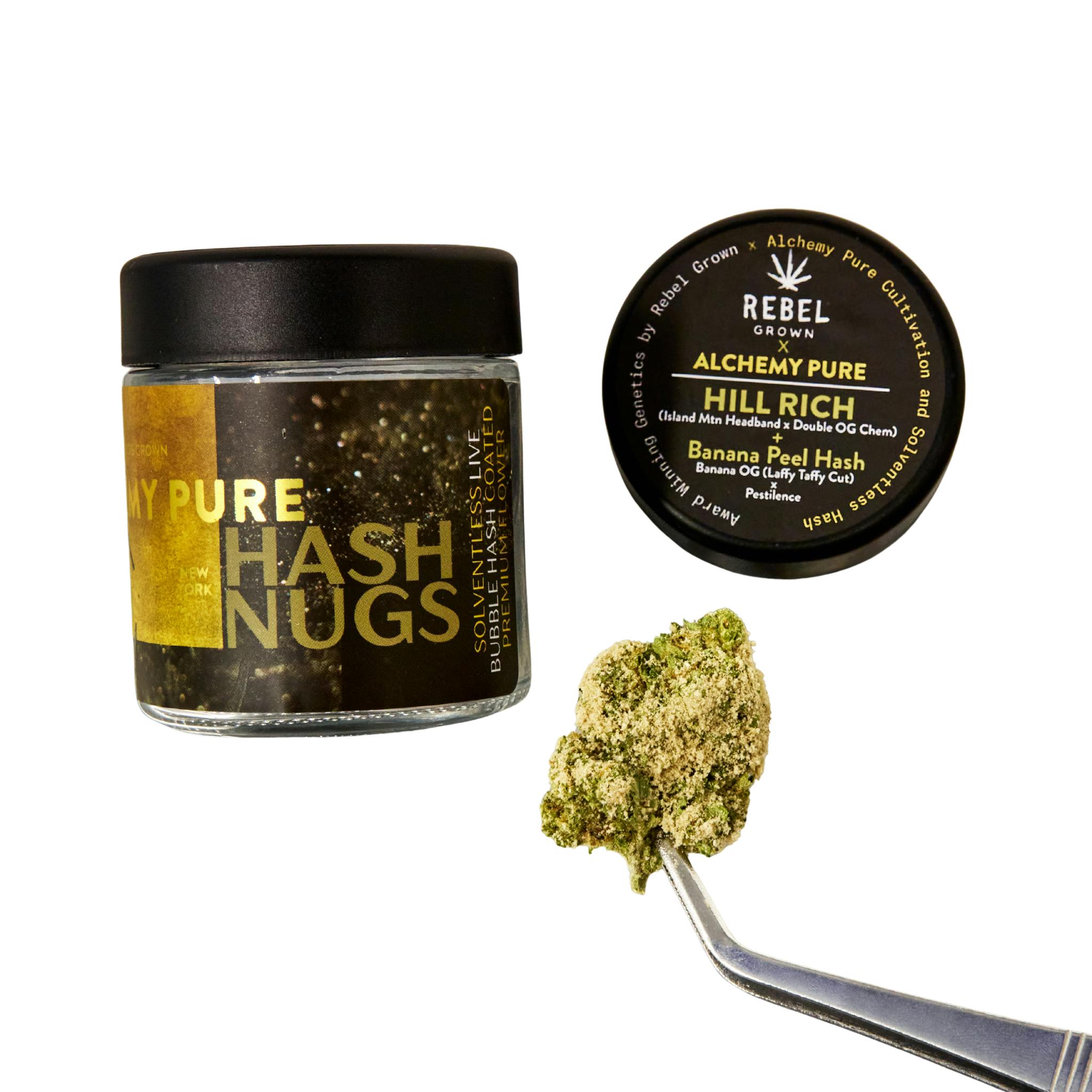 Alchemy Pure - Hill Rich Hash Nug - 3.5g