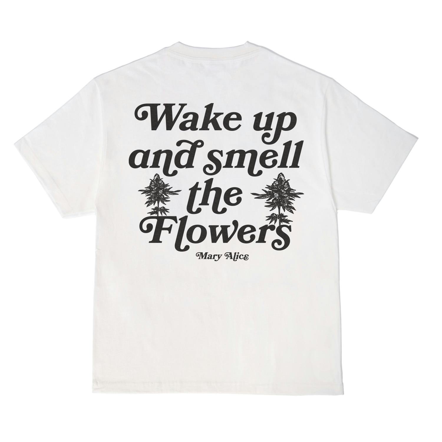 MARY ALICE - Apparel - Smell the Flowers Tee - Medium
