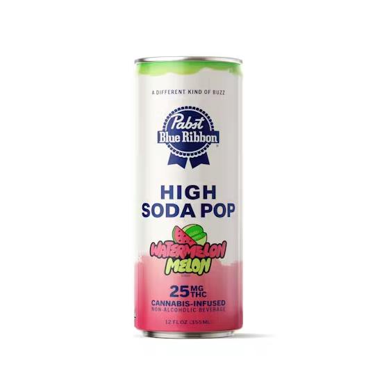 PBR - Drink - Watermelon Melon High Soda - 25MG
