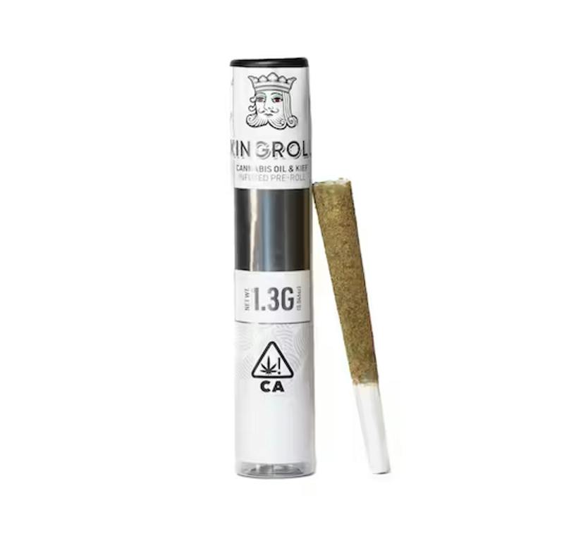 KINGROLL - Infused Preroll - White Widow x Strawberry Fields - 1.3G