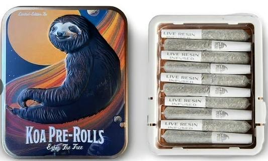 KOA CANNABIS CO. - Infused Prerolls - OG Kush x Cherry Cheesecake - Live Resin - 10PK - 3.5G