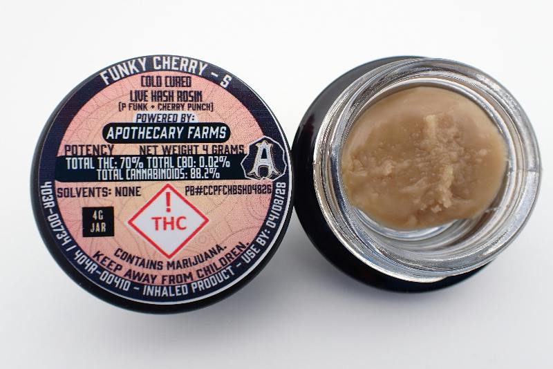 Funky Cherry Live Hash Rosin Baller - S 4G