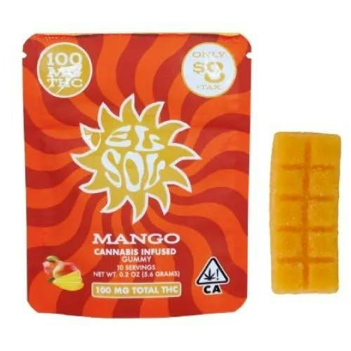 El Sol - Mango | 100mg Single Gummy