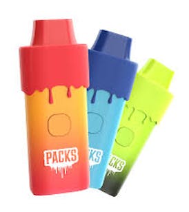 Packspod Palisade Peach Crescendo - Live Resin AIO 2000mg Vape {Hybrid}