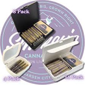 Cloud Nine 0.25 x 4 Pre-roll Pack {Indica}
