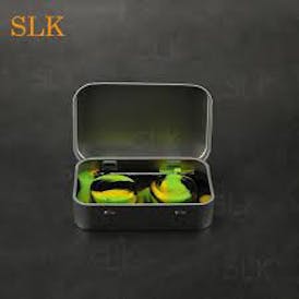 $7 - Metal Tin with 2 Silicon Dab Storage and Dab Tool