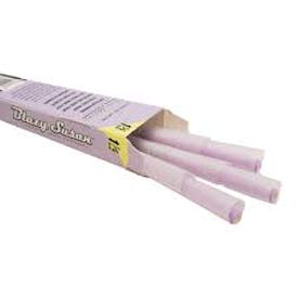 $5 Ultra Thin Rice Cones - 53mm Purple 12ct Pack