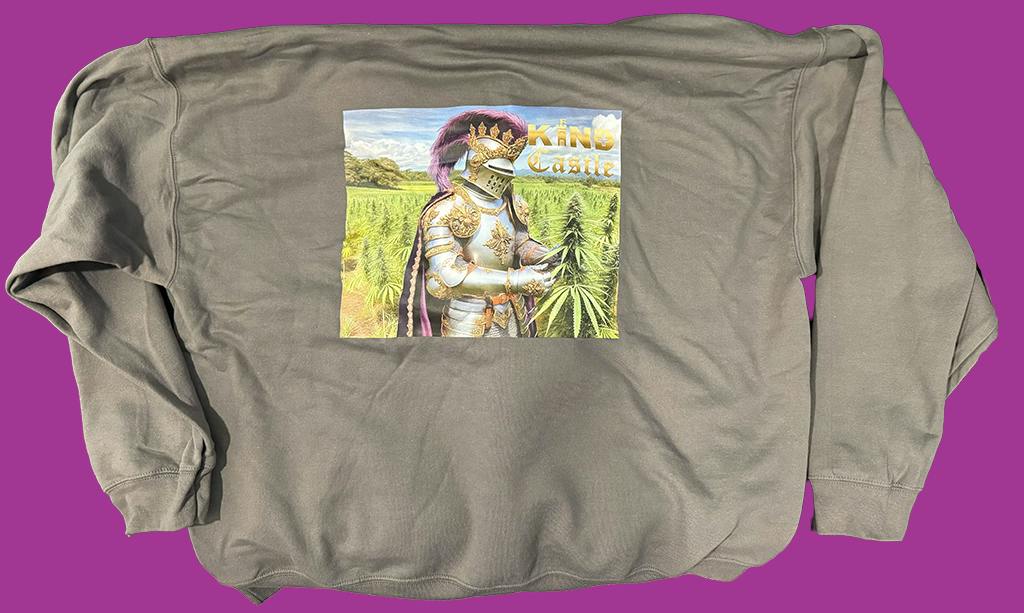 $55 Gildan - Heavy Blend Hooded Sweatshirt Decorated - (L)