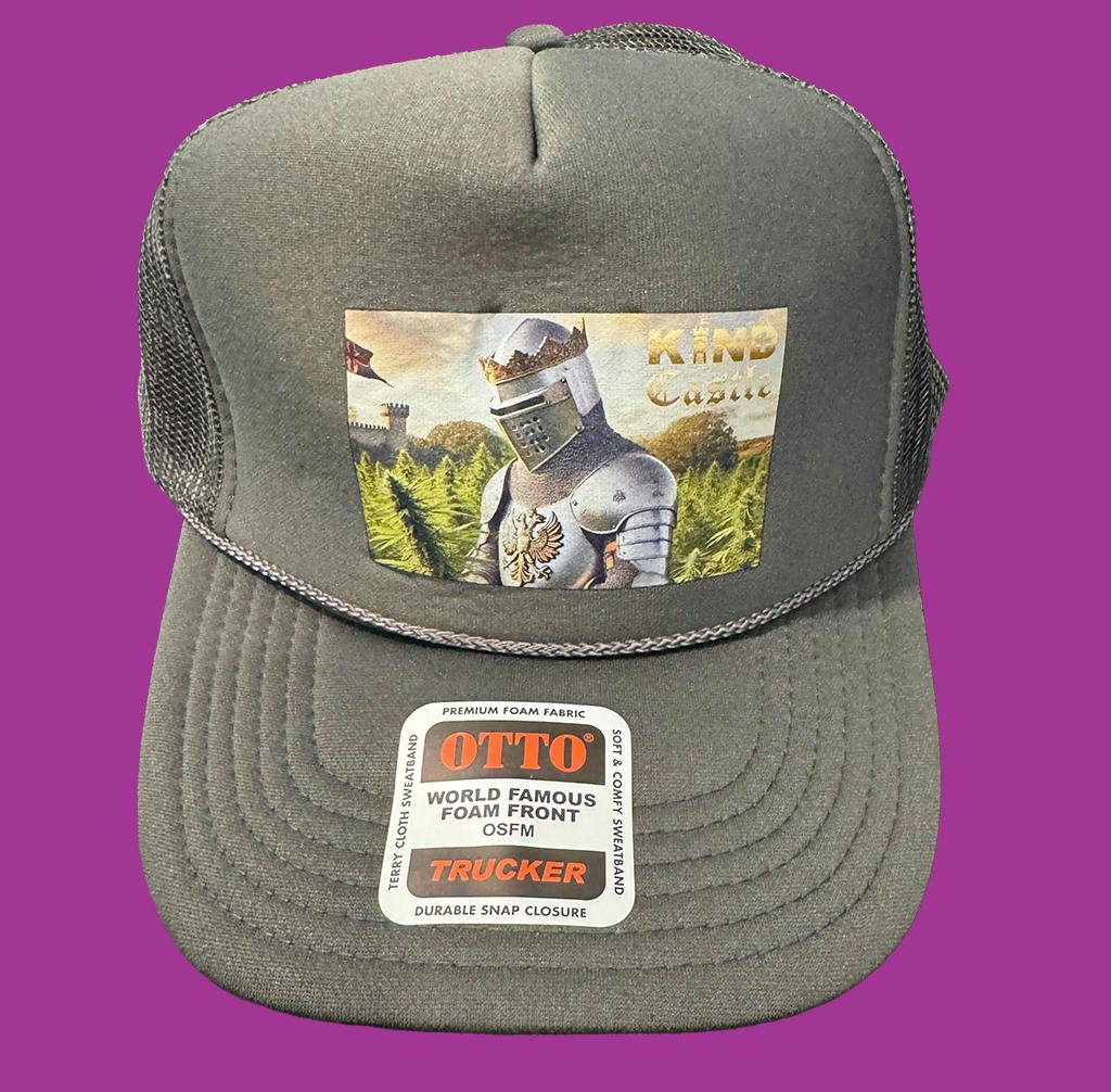 $22 Otto - Kind Castle Adult Foam Gray Knight Trucker Hat