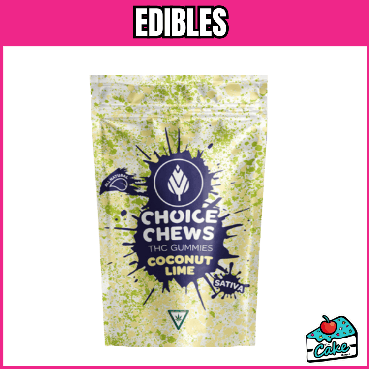 CHOICE 200MG GUMMY- COCONUT LIME