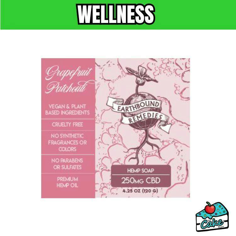 EarthBound - Grapefruit Patchouli Bar Soap