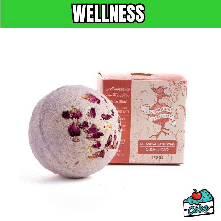 EarthBound - Madagascar Vanilla & Rose Calming Bath Bomb