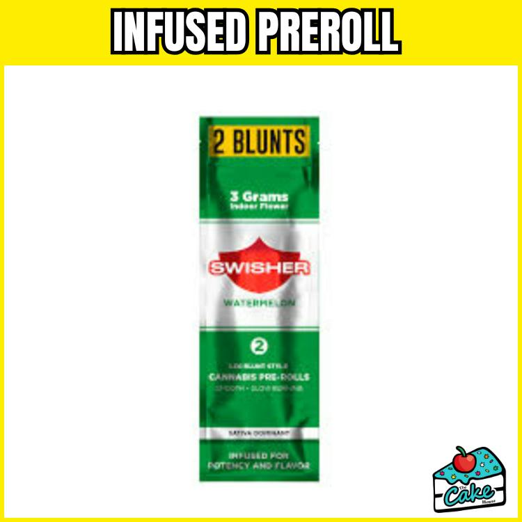 Watermelon | Infused Blunts | 1.5g ea | 2pk