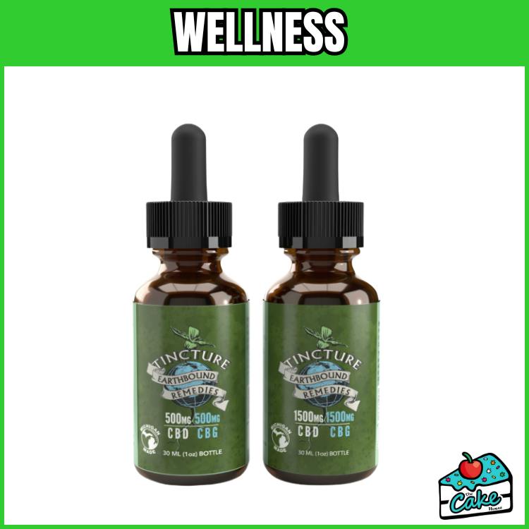 EarthBound - 1500mg CBD & 1500mg CBG Tincture