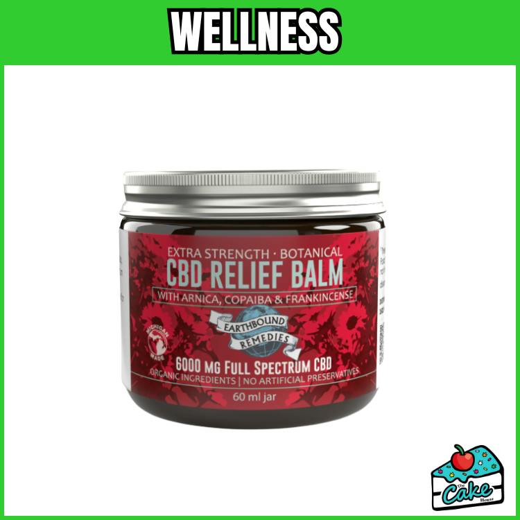 EARTHBOUND REMEDIES 3000MG FULL SPECTRUM CBD RELIEF BALM