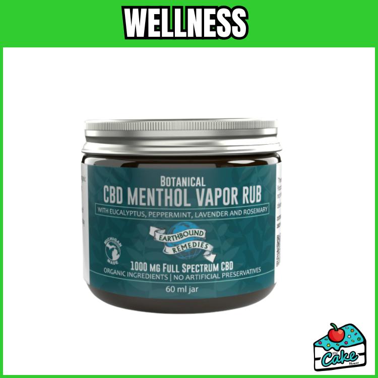 EarthBound - 1000mg CBD Menthol Vapor Rub