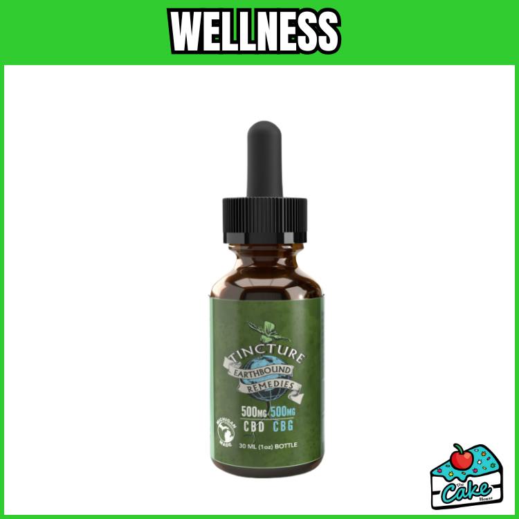 EarthBound - 500mg CBD 500MG CBG TINCTURE