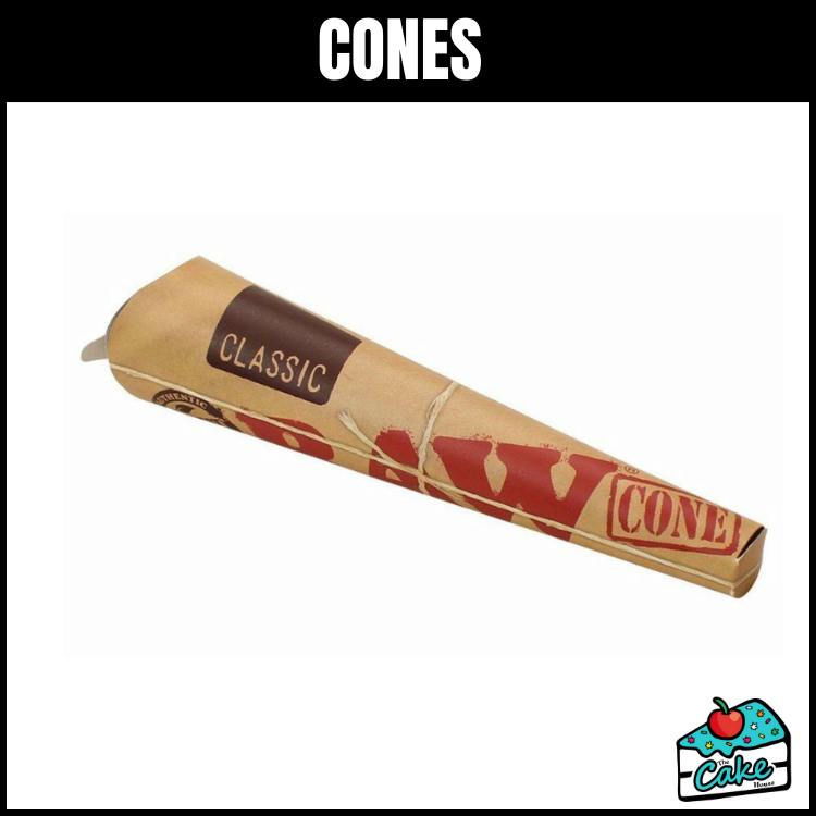 RAW CLASSIC 1 1/4 CONES (6PK)