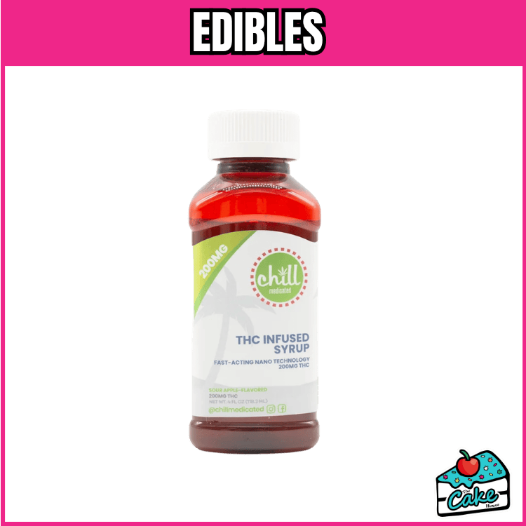 CHILL SYRUP 200MG - PINEAPPLE