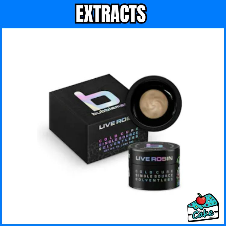 Bubbleman 1g Live Rosin - Grape Gas