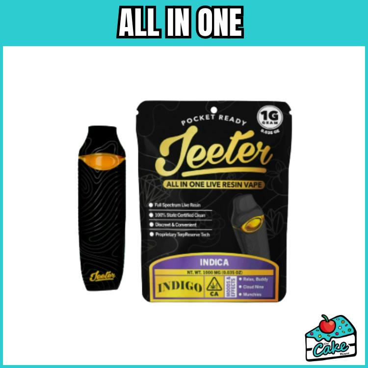 Jeeter 1G Live Resin All In One - Indigo