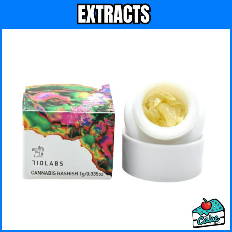 710 Labs 1g Live Rosin Badder - Trop Cookies #13 + Ghost Hulk #25