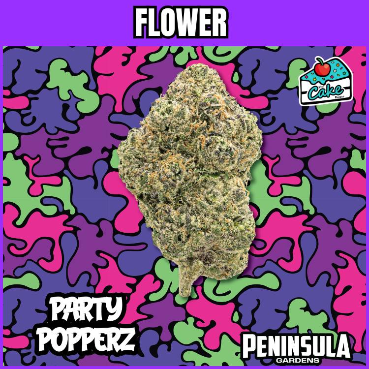 Peninsula Gardens | Party Poppers cannabis product