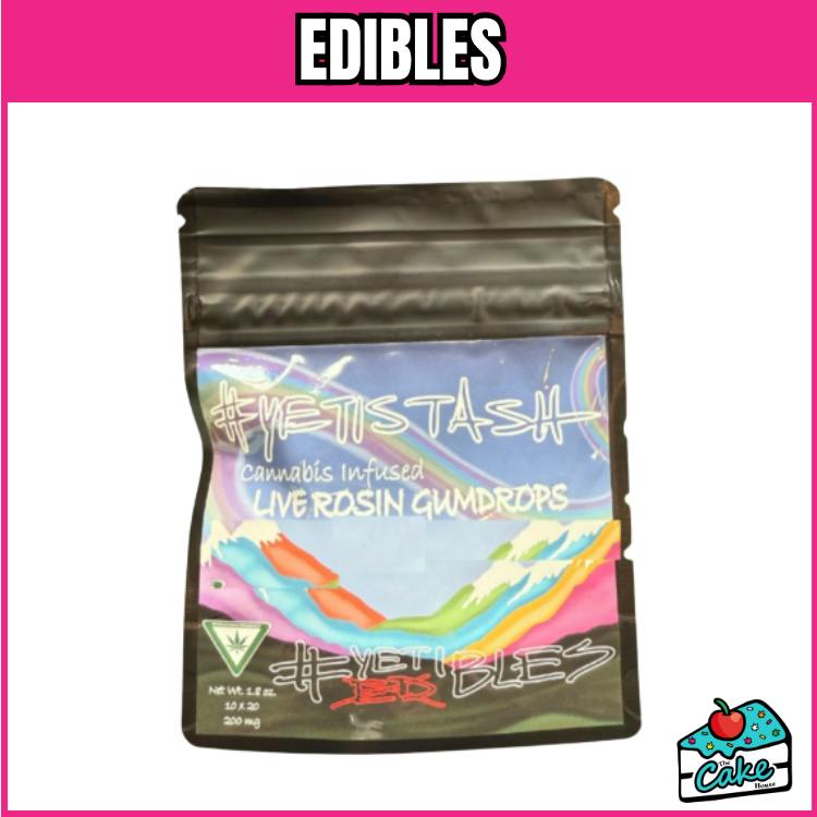 Yetistash 200mg Rosin Gummy 1pk - Orange Cream