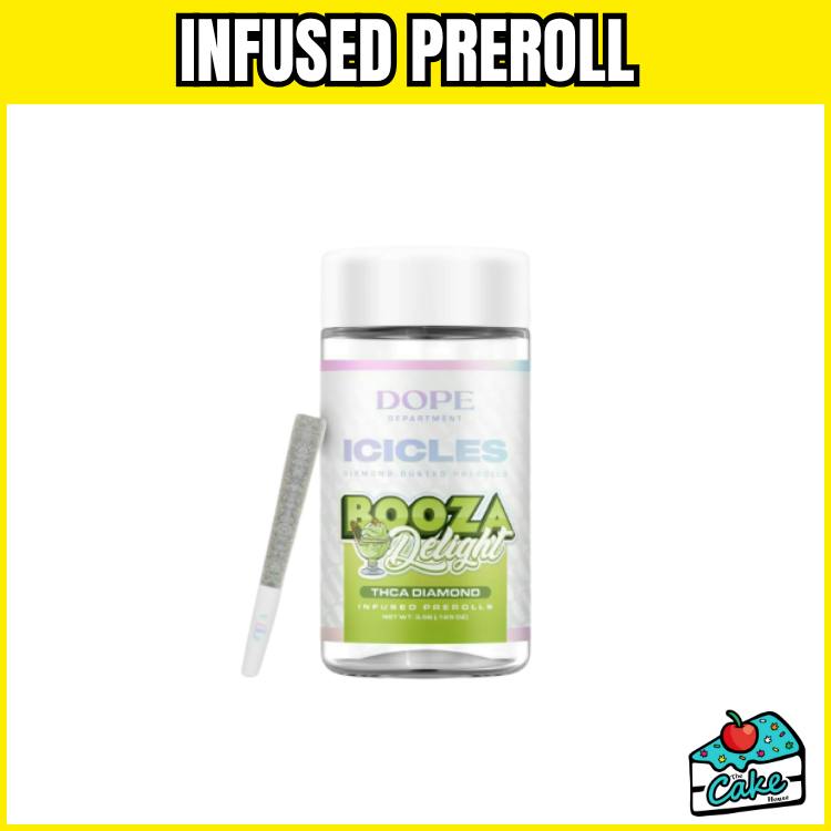 Dope Dept 5pk Infused Pre Rolls - Booza Delight