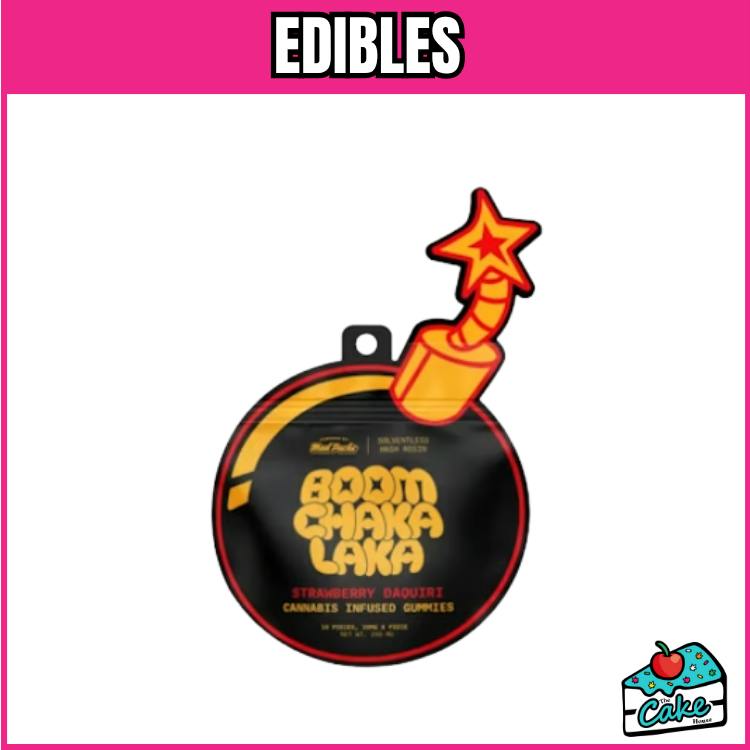 Boom Chaka Lacka 200mg Rosin Gummies - Strawberry Daiquiri