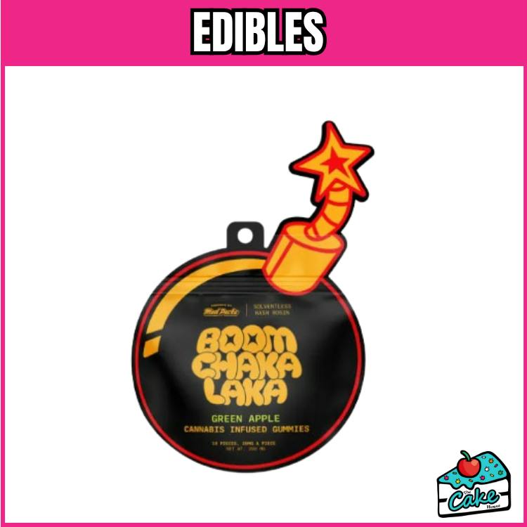 Boom Chaka Lacka 200mg Rosin Gummies - Green Apple